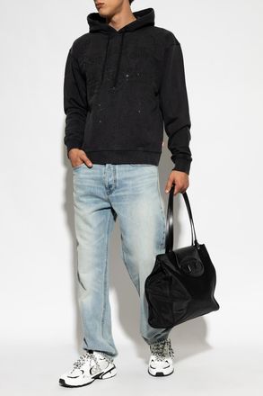 Diesel Hoodie S-NORM-HOOD-AA3, Mens, Black