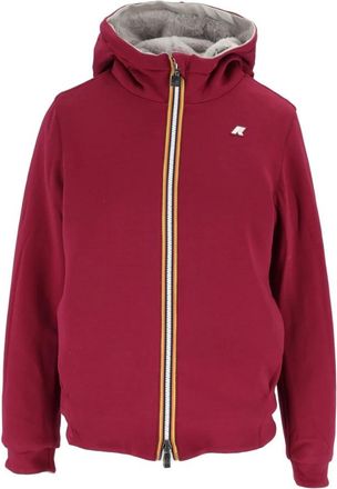 K-Way Deva Light Spacer Fur Double Giacca - Dames - Zomerjassen - Rood - S - Jassen