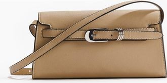 H&M Strap-detail Shoulder Bag in Beige at Nordstrom
