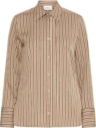 Marella Donna, Camicette, Marrone, L, new