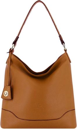 Pourchet Tassen, Dames, Bruin, ONE Size, Leer, Besace 110 Magnet