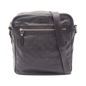 Gucci Pre-owned Vintage Cross Body Bag - Dames - Pre-owned - Bruin - Maat: ONE Size Leer