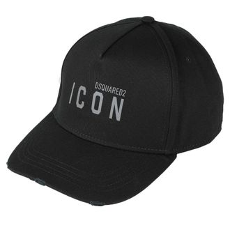 Dsquared2 Icon Logo Grijs Logo Zwarte Hoed