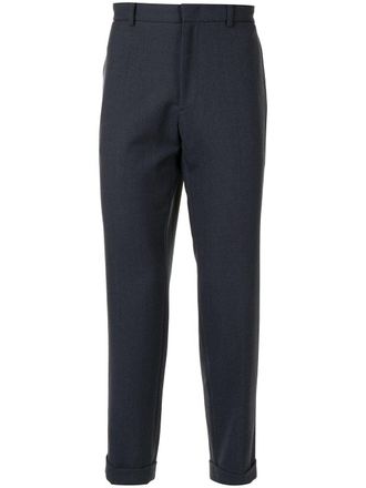Bally Pantaloni sartoriali a vita alta - Blu