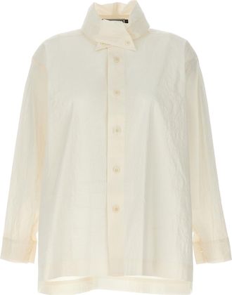 Issey Miyake Fibers Womens Blouse