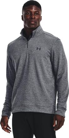 Under Armour Mens Storm SweaterFleece Quarter Zip Sweatshirt, (012) Pitch Gray / / Pitch Gray, Medium