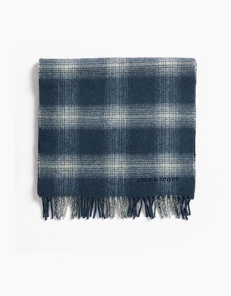 Lyle & Scott Lyle And Scott Mens Lambswool Scarf - Black - Size: ONE size