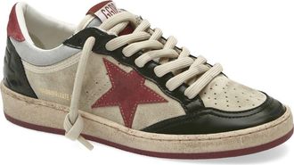 Golden Goose Ball Star Sneaker in Beige/Green/Mint/Pink at Nordstrom, Size 10Us