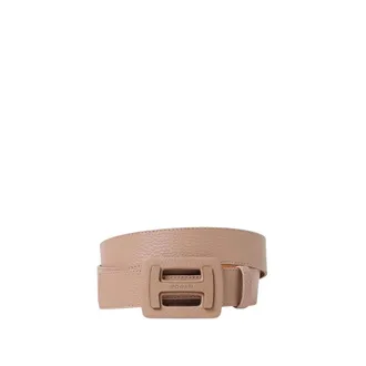Hogan Belts, female, Pink, Size: 80 CM Brown Leather Belt