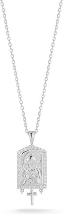 Glaze Jewelry Religious Pendant Necklace in Silver at Nordstrom Rack