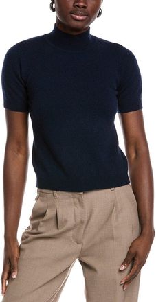 Minnie Rose Mock Cashmere Sweater