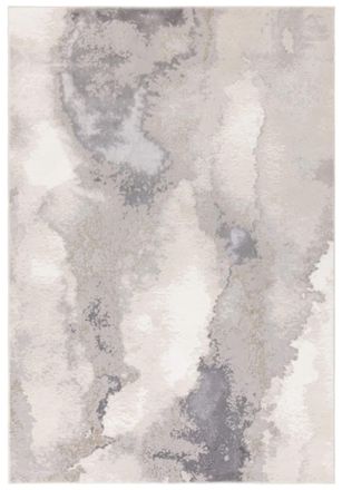 Novatrend Alfombra de dormitorio y sal&oacute;n moderna Gris 200x290 cm