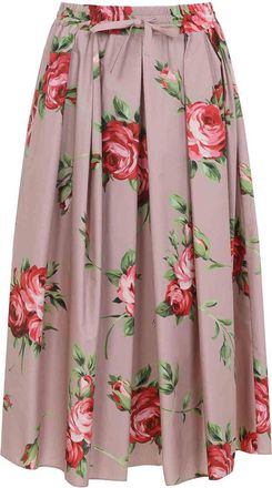 Dolce & Gabbana Dolce & Gabbana Cotton Midi Skirt