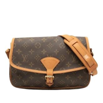 Louis Vuitton Pre-owned Cross Body Bags, female, Brown, Size: ONE SIZE Pre-owned Sologne Cross Body Bag