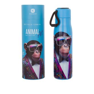 KASANOVA Bottiglia termica 500 ml Scimpanz&egrave; Animal Collection
