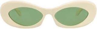 Valentino Sunglasses in Ivory Ivory Green at Nordstrom Rack