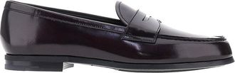 Church Natalie fum&eacute; polished leather loafers Woman 38+