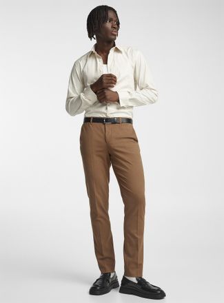 Le 31 Mens Washable solid twill pant Stockholm fit - Slim