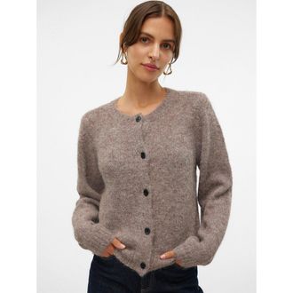 Vero Moda Vest met ronde hals en knoopsluiting