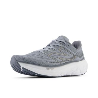 New Balance Mens Fresh Foam X 1080 V13Running Shoe, Steel/Titanium/White, 9.5 UK