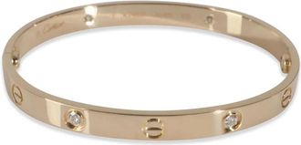 Cartier Bracciale Love in oro giallo 18 carati con diamanti