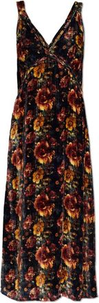 R13 Jurk met bloemenmotief - Dames - Casual kleedjes - Veelkleurig - M - Polyester - Kleedjes