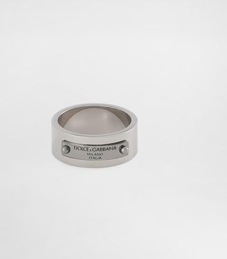 Dolce & Gabbana Ring With Tag - Man Bijoux Silver Metal 60