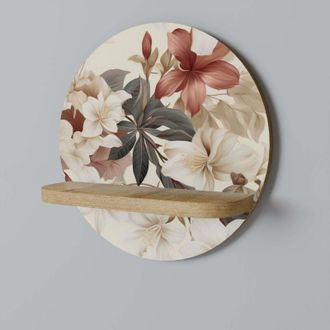 OEM Poes&iacute;a P&eacute;talo Estante Redondo