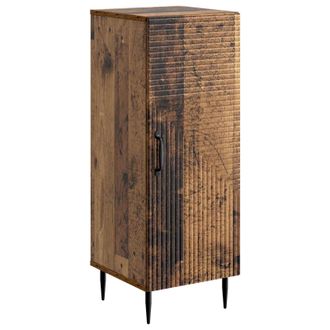 vidaXL Aparador Madera Envejecida 33 X 34,5 X 89,5 Cm Vidaxl