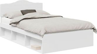 vidaXL Estructura De Cama 120 X 200 Cm Madera De Pino Macizo Vidaxl