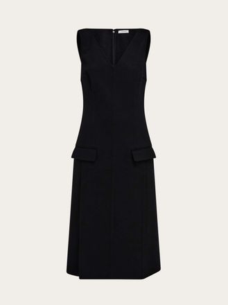 Ferragamo Women Cashmere blend sleeveless dress Black