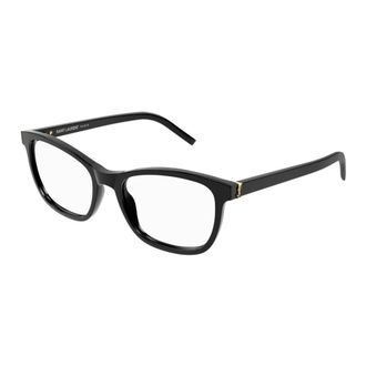 Saint Laurent Glasses, unisex, Black, Size: 54 MM Chic Leather Shoulder Bag