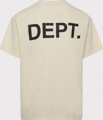 Gallery Dept. Mens. Gym Tee Cream - Beige - Size Medium