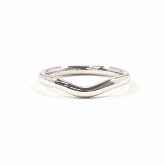 Tiffany & Co. Silver Platinum 950 Band Ring (Pre-Owned)