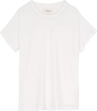 The Great. Boxy Crew - Dames - T-shirts - Wit - S - Katoen - Tops