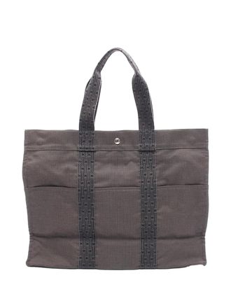 Hermès 20th Century Canvas Herline GM tote bag - Grigio