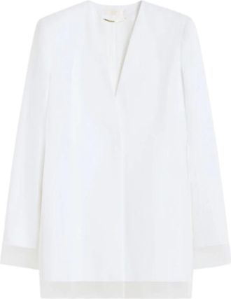 Max Mara Mujer, Chaquetas, Blanco, Talla: 2XS