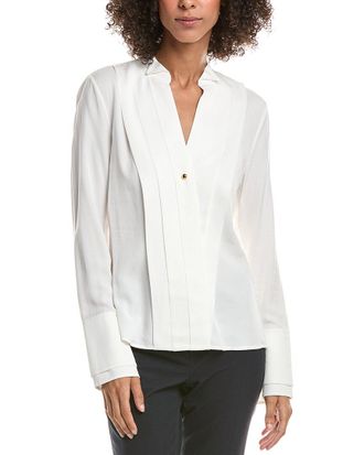 Derek Lam 10 Crosby Tiffany Pleat Front Shirt