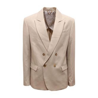 Imperial Heren, Pakken, Beige, Maat: M Viscose