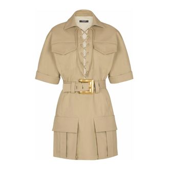 Balmain Mujer, Vestidos, Beige, Talla: 2XS