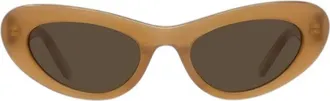 Loewe LW40156U50E Cat-Eye Sunglasses - Brown