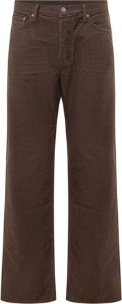 Tom Ford Brown Solid Straight Jeans
