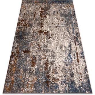 RugsX Alfombra Nain Ornamento Vintage 7700/51622 Beige / Azul Oscuro / Terracota Beige 120x170 Cm