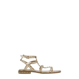 Ash Flat Sandals, female, Yellow, Size: 10 US Precious Luxor Ariel Sandal