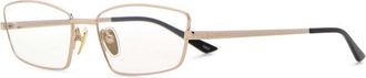 Gucci Gold Metal Glasses