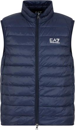 Emporio Armani Core Identity Packable Gilet - Heren - Bodywarmers - Blauw - 3XL - Leer - Jassen