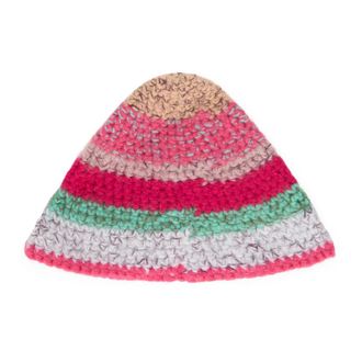 Red Valentino Striped Beanie - female - RED Valentino - Accessories - Multicolor - ONE SIZE - Accessories