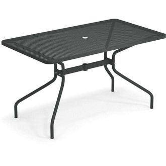 Emu Cambi Tavolo Rettangolare 120X80 Ferro Antico