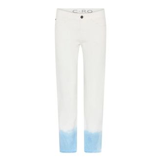 C.Ro Donna, Pantaloni, Bianco, 2Xl, new