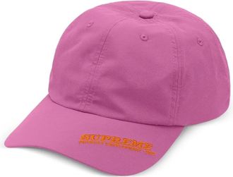 SUPREME Zonneklep met logo en vlak - Roze